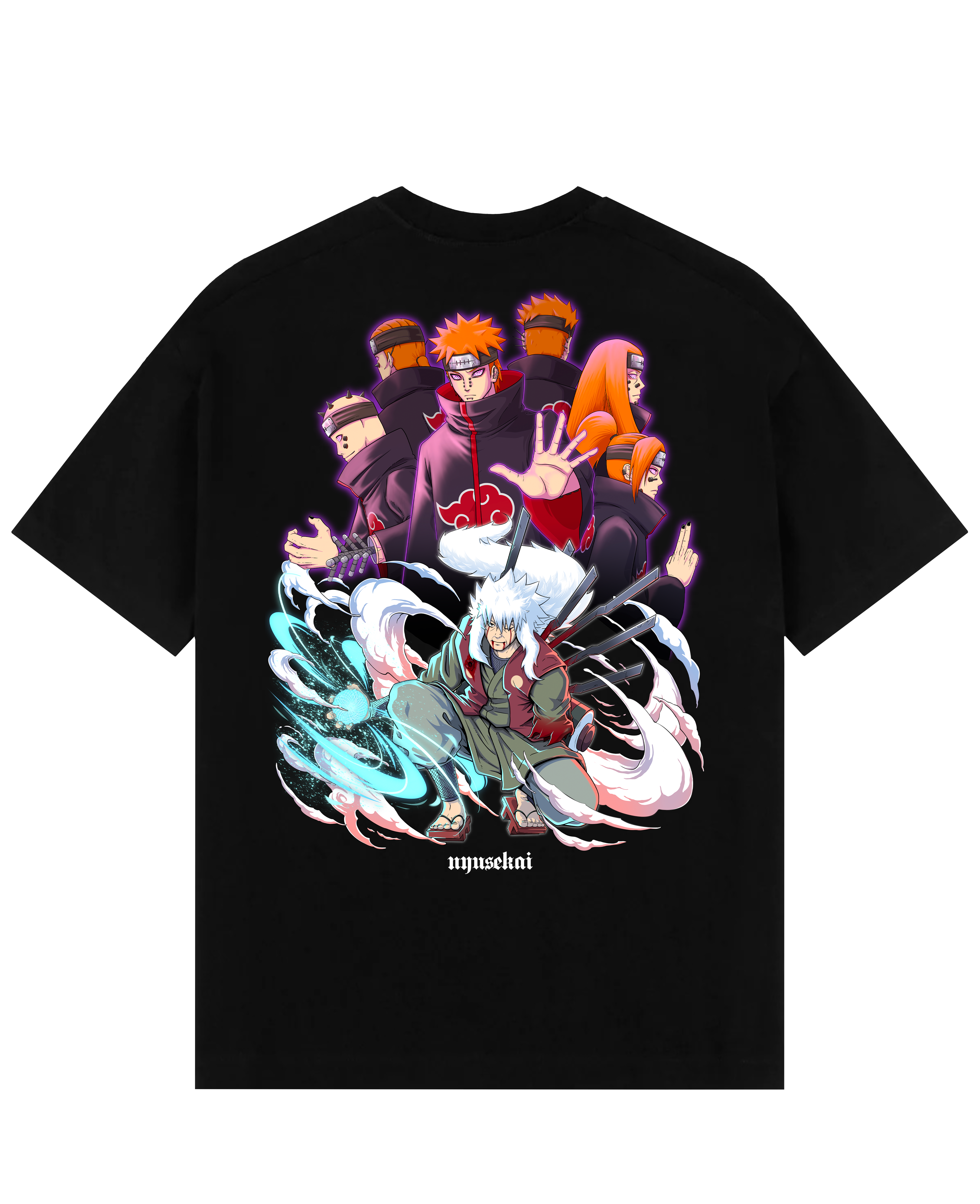 "Jiraiya X Six Paths of Pain - Naruto Shippuden" Oversize T-Shirt
