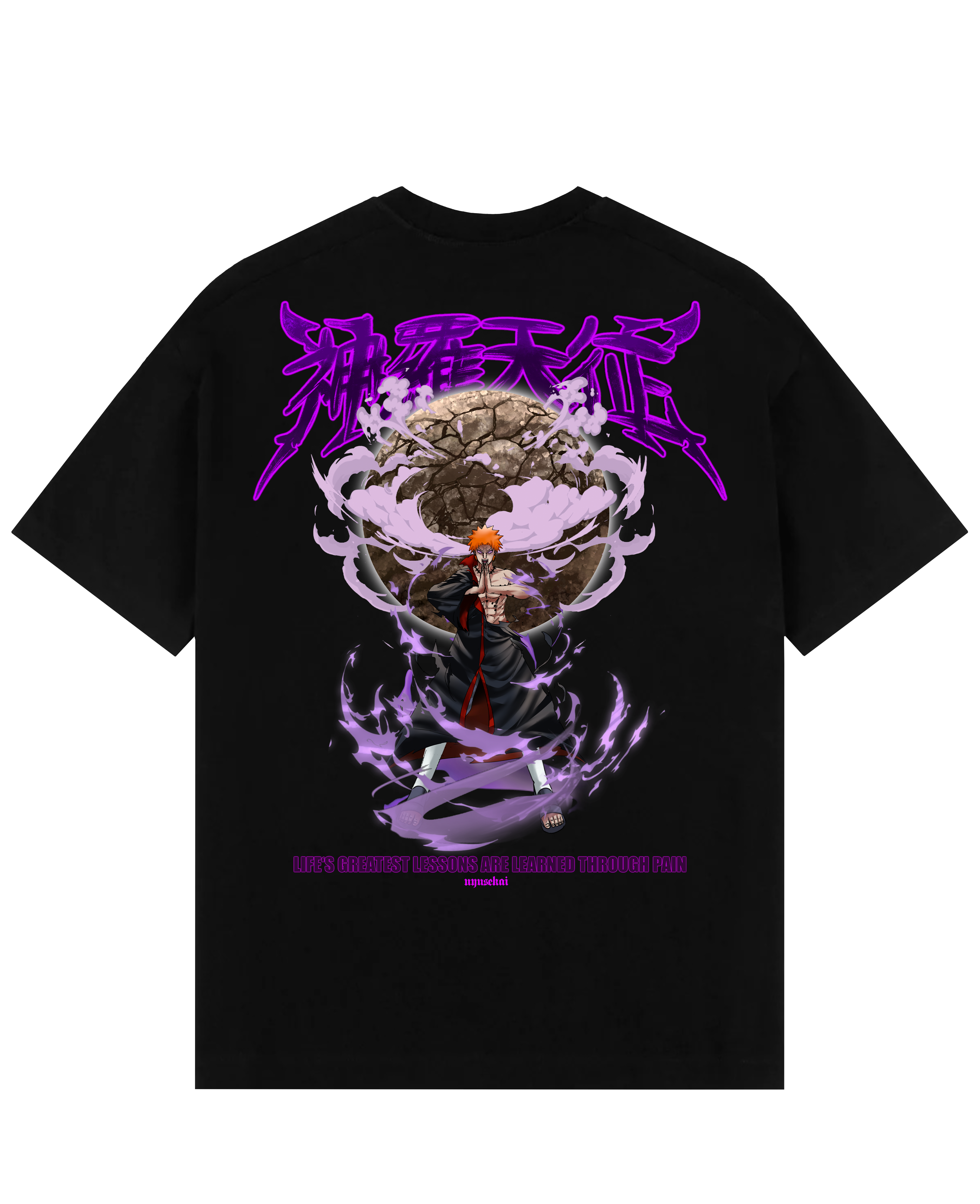 "Pain X Shinra Tensei - Naruto Shippuden" Oversize T-Shirt