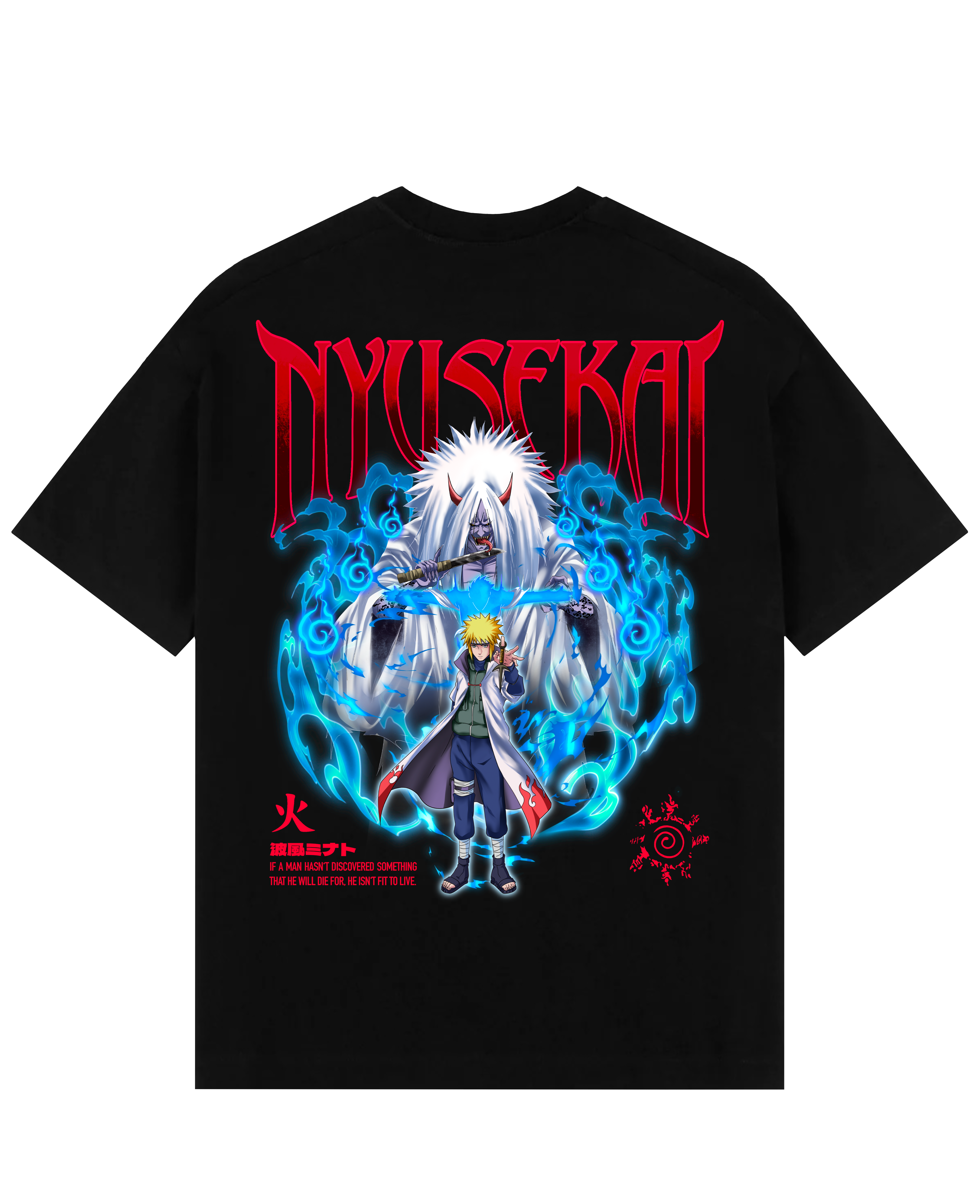 "Minato X Shiki Fuujin - Naruto Shippuden" Oversize T-Shirt