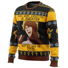 Nysekai "It Was Me Dio" Jojo’s Bizarre Adventure Ugly Sweater