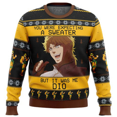 Nysekai "It Was Me Dio" Jojo’s Bizarre Adventure Ugly Sweater