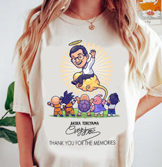 40 Years 1984 - 2024 Thank You For The Memories Dragon Ball Z Unisex T-Shirt - Nysekai