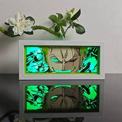 Nysekai "Zoro Ashura" One Piece Anime Light Box