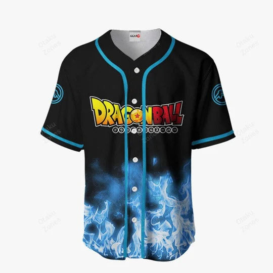 3D Anime Gogeta Custom Fandom - Dragon Ball Baseball Tee - Nysekai