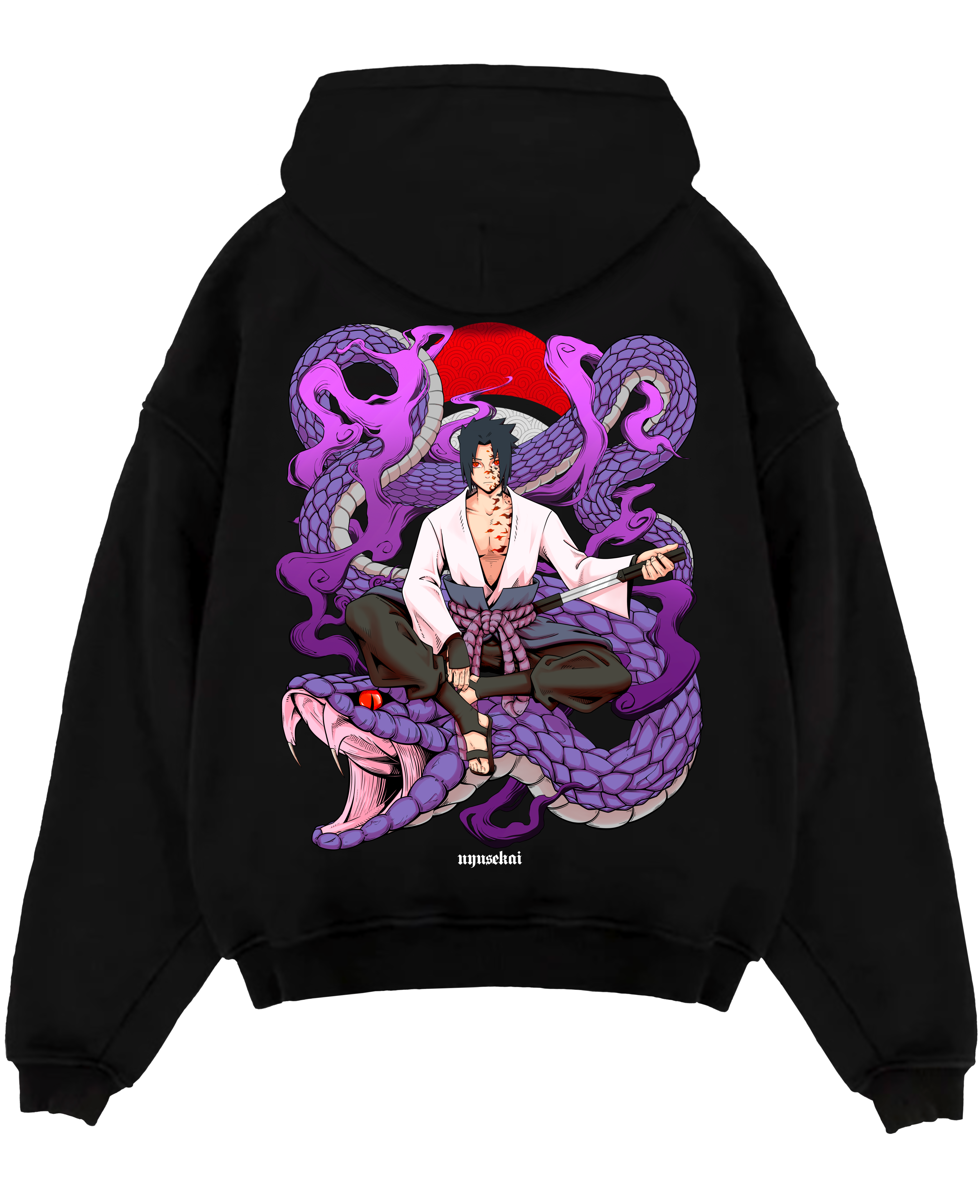 "Sasuke X Aoda - Naruto Shippuden" Hoodie