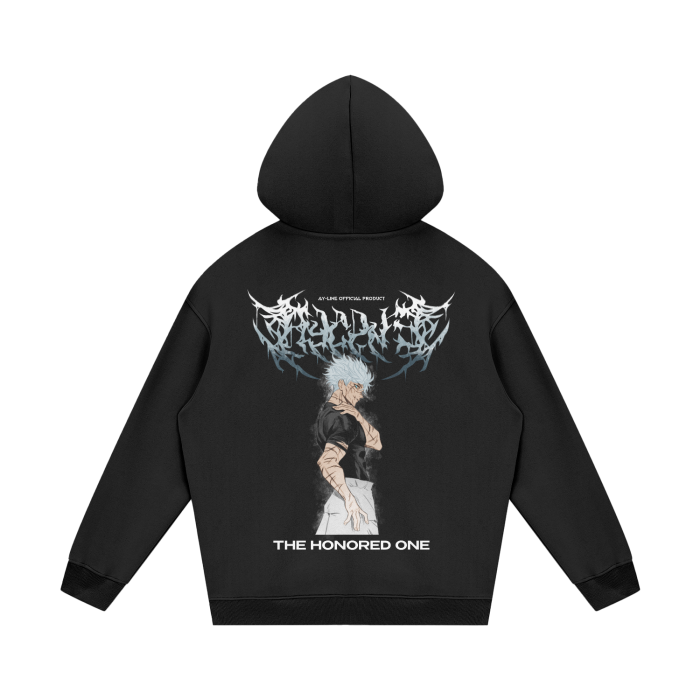 Nysekai "Satoru Gojo The Honored One Jujutsu Kaisen" Vintage Washed Oversized T-Shirt - Nysekai