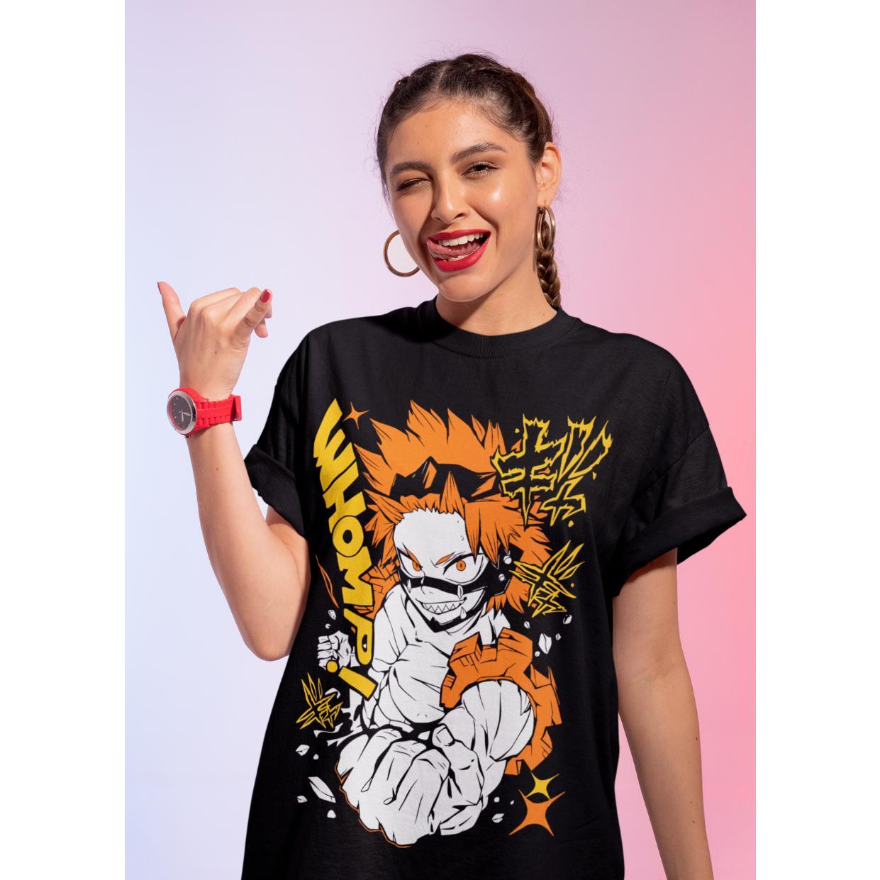 Kirishima Eijiro My Hero Academia Red Riot Bnha Mha Anime T-shirt Soft Tee, Sweatshirt, Hoodie - Nysekai