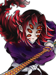 Nysekai "Kokushibo Moon Samurai 2" Demon Slayer iPhone 11-16 Phone Case