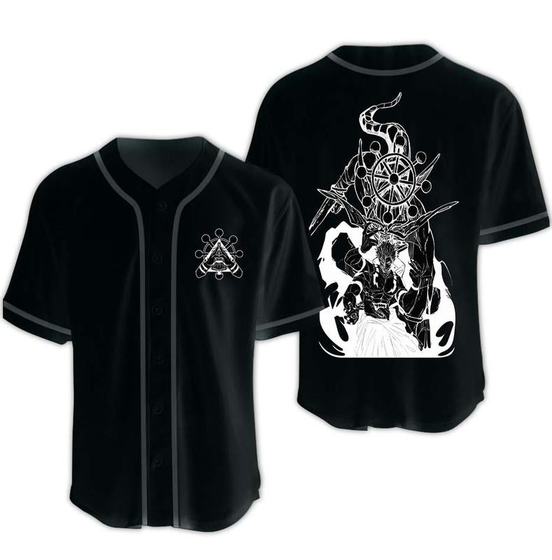 Jujutsu Kaisen Sukuna & Mahoraga Baseball Jersey - Nysekai