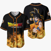3D AnimeGoku Custom Fandom - Dragon Ball Baseball Tee - Nysekai