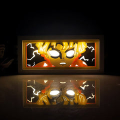 Nysekai "Zenitsu White Eyes" Demon Slayer Anime Light Box