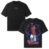 Nysekai "Majin Buu" Dragon Ball Vintage Washed Oversized T-Shirt