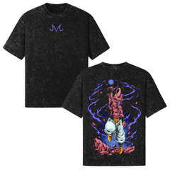 Nysekai "Majin Buu" Dragon Ball Vintage Washed Oversized T-Shirt