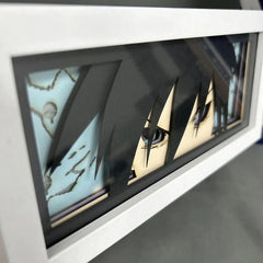 Nysekai "Sasuke" Naruto Blue Anime Light Box USB cable