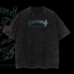 Nysekai "Muichiro Tokito" Demon Slayer: Kimetsu no Yaiba Vintage Washed Oversized T-Shirt