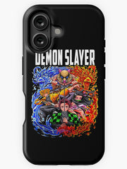 Nysekai "Sanemi V2" Demon Slayer iPhone 11-16 Tough Case