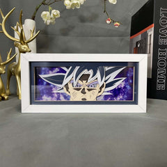 Nysekai "Goku" Dragon Ball Blue Anime Light Box USB cable