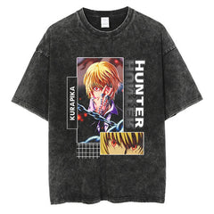 Nysekai "Kurapika" Hunter x Hunter Vintage Washed Oversized T-Shirt