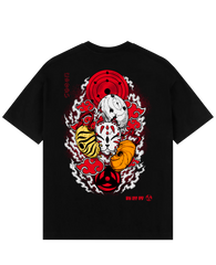 "Triple Obito X Nyusekai - Naruto Shippuden" Oversize T-Shirt