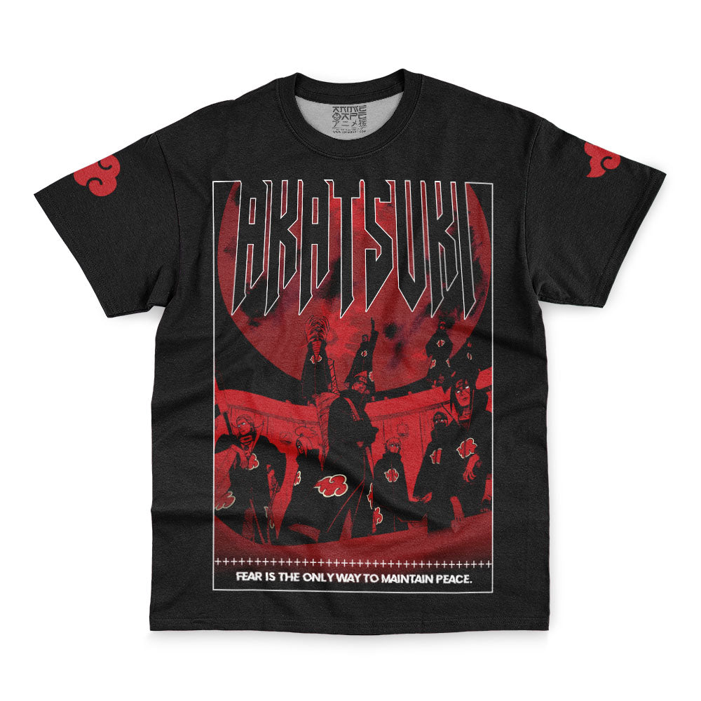 Akatsuki Fear Is Shippuden Streetwear T-Shirt