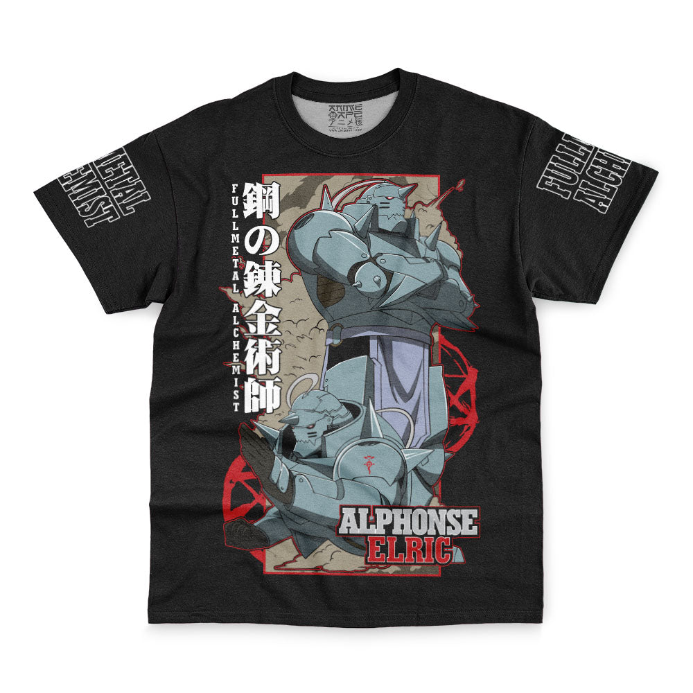 Alphonse Elric The Armored Fullmetal Alchemist Streetwear T-Shirt