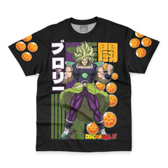 Broly Fight DBZ Streetwear T-Shirt