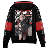 Chisato Nishikigi Lycoris Recoil Streetwear Zip Hoodie Jacket