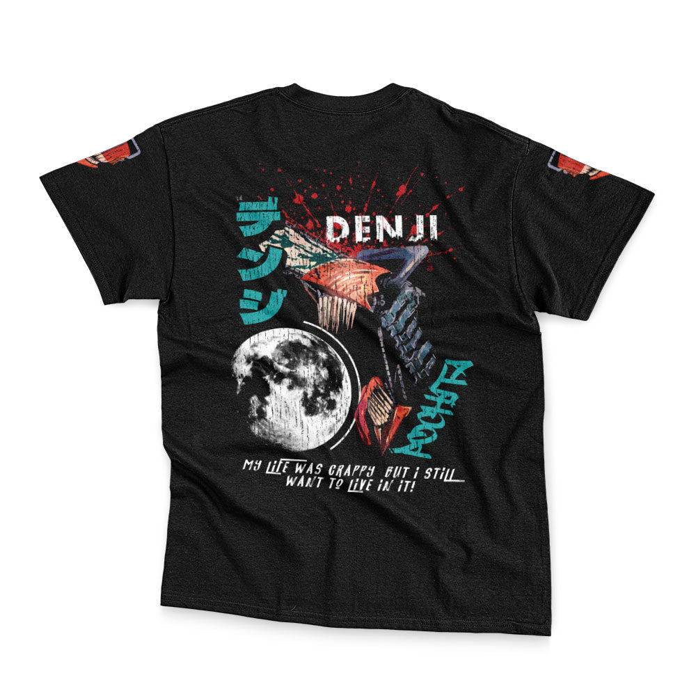 Denji My Life Was Chainsaw Man Streetwear T-Shirt