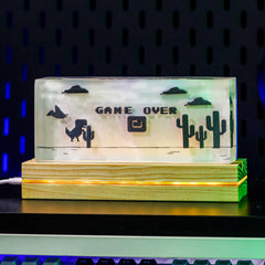 Dino Game Epoxy Lamp - Nysekai
