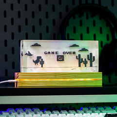 Dino Game Epoxy Lamp - Nysekai