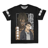 Eren Yeager I'll Exterminate Attack On Titan Streetwear T-Shirt