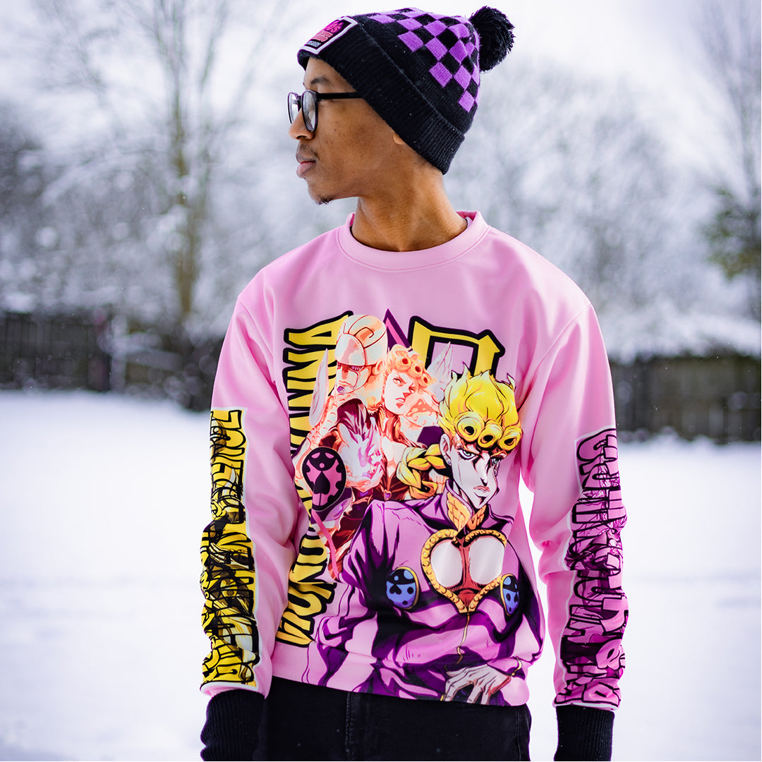 Giorno Giovanna Jojo's Bizarre Adventure Streetwear Sweatshirt