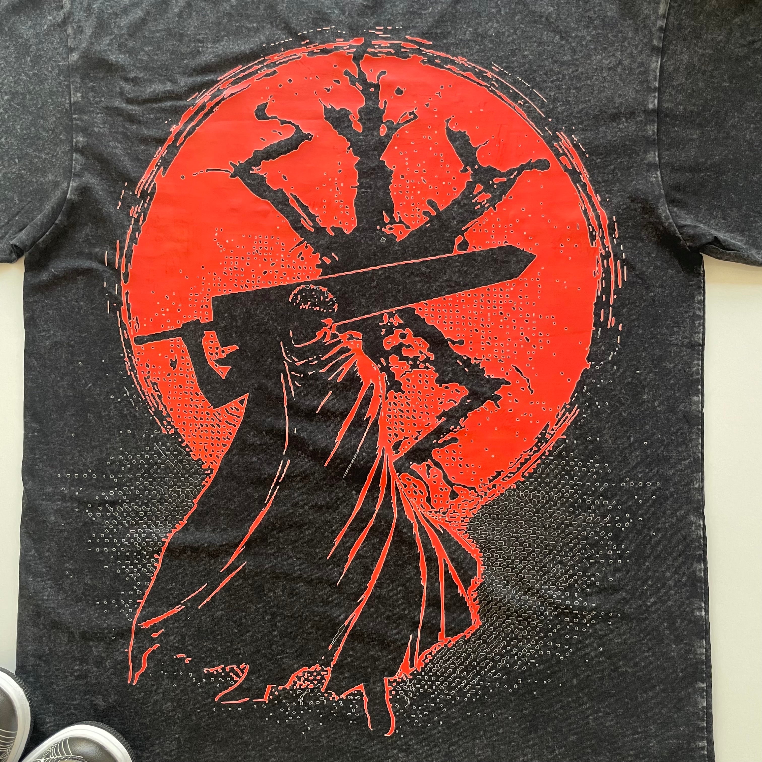 Nysekai "Berserk Guts Anime Aesthetic Vintage Oversize T Shirt - Nysekai