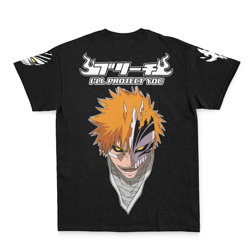 Ichigo Kurosaki I'll Protect You Bleach Streetwear T-Shirt