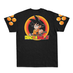 Kid Goku Fight DBZ Streetwear T-Shirt