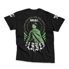 Levi Ackerman Slayer Attack On Titan Streetwear T-Shirt