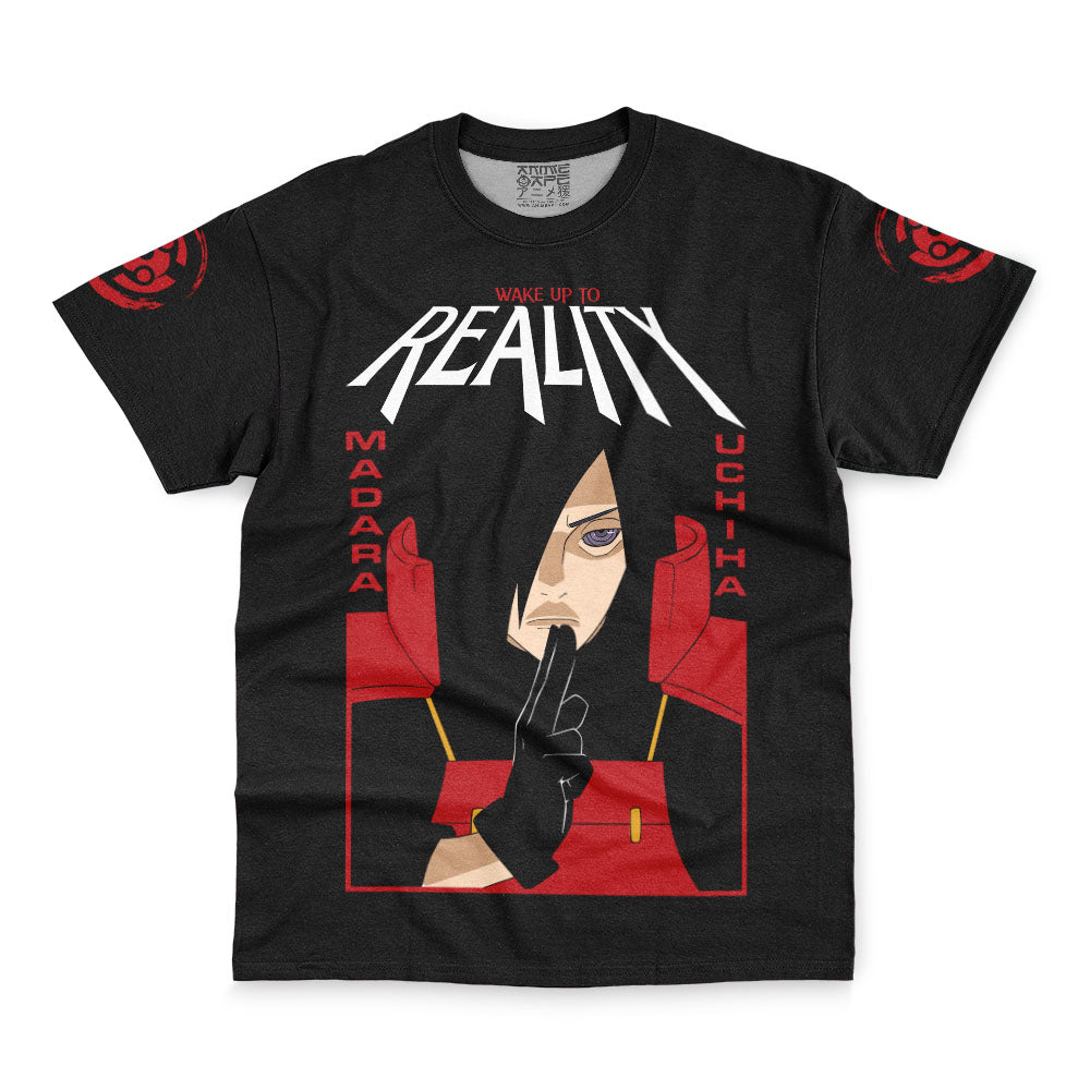Madara Uchiha Wake Up Akatsuki Shippuden Streetwear T-Shirt
