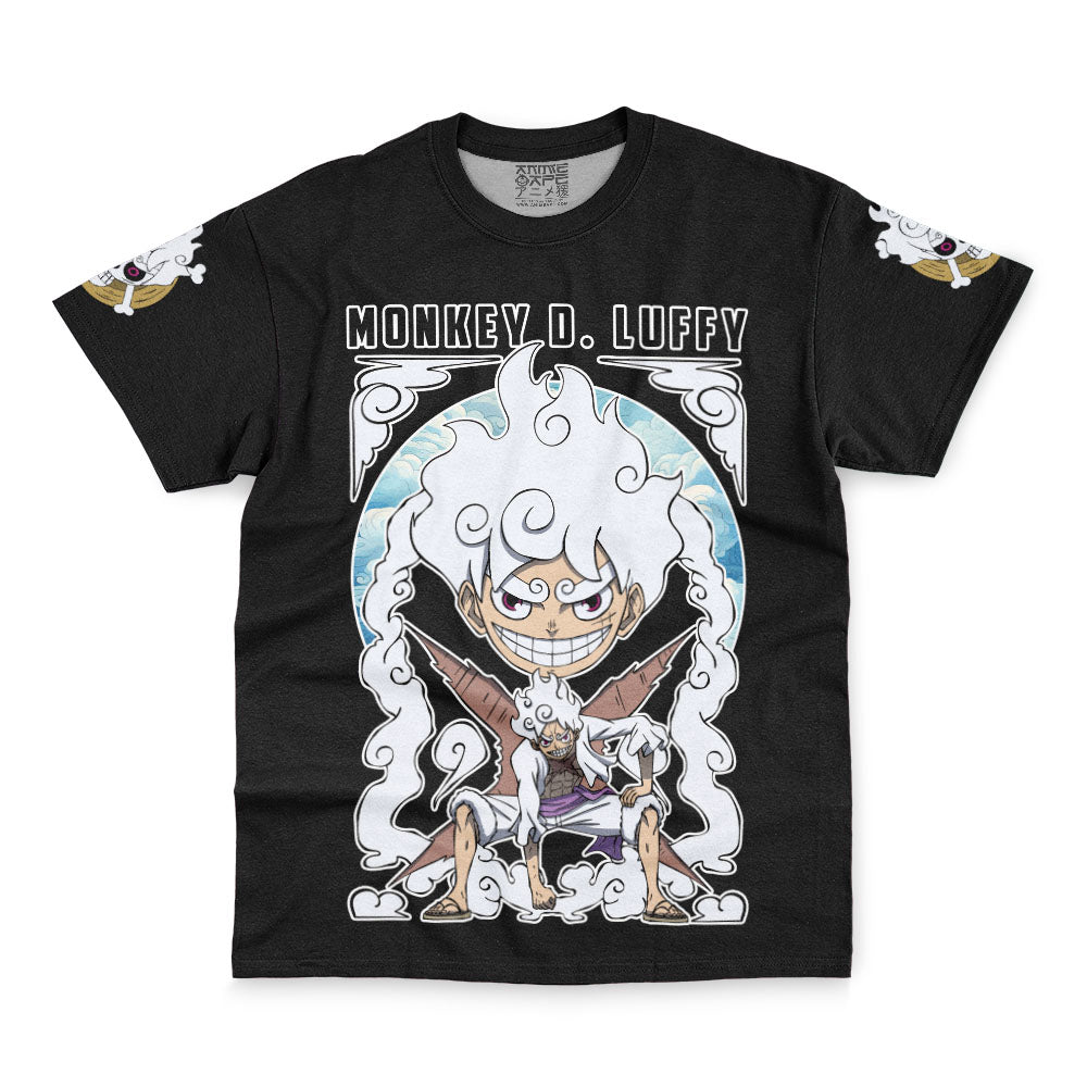 Monkey D. Luffy Gear 5 One Piece Streetwear T-Shirt