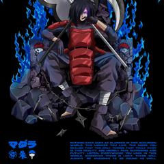 "Madara X Throne - Naruto Shippuden" Hoodie