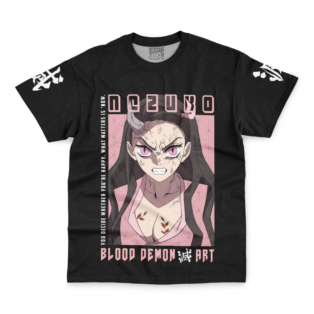 Nezuko Kamado You Decide Demon Slayer Streetwear T-Shirt