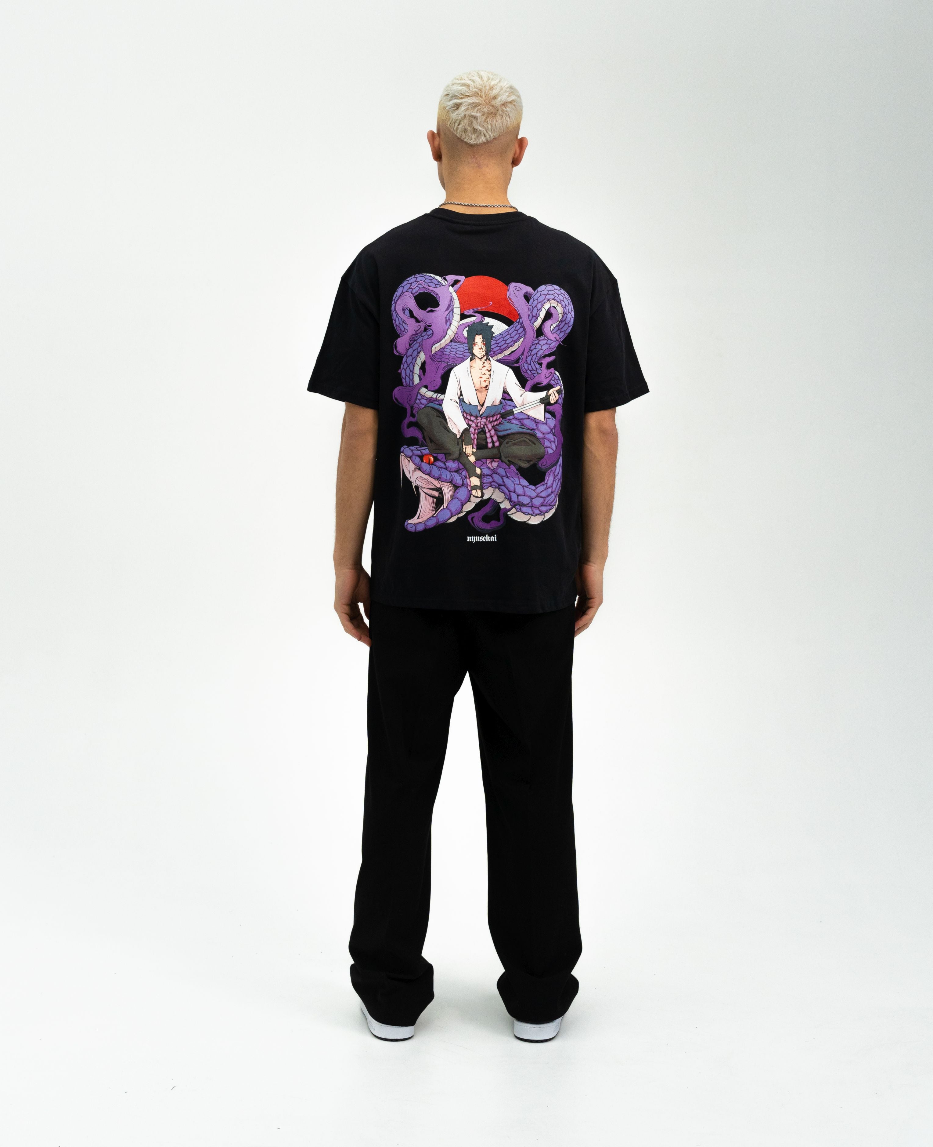 "Sasuke X Aoda - Naruto Shippuden" Oversized Shirt