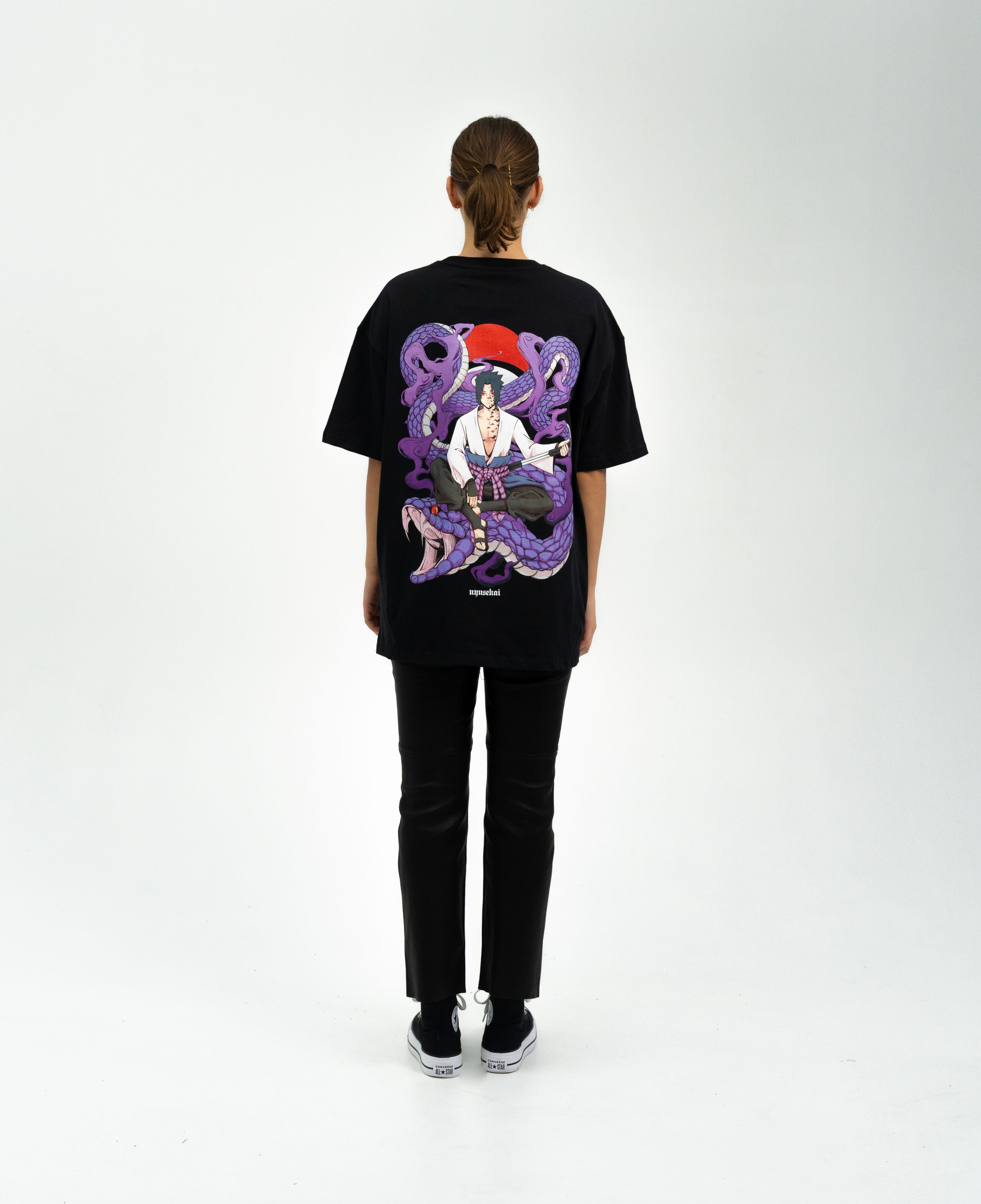 "Sasuke X Aoda - Naruto Shippuden" Oversized Shirt