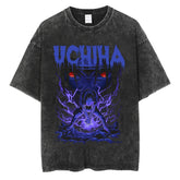 Nysekai "Uchiha" Vintage Oversized T Shirt