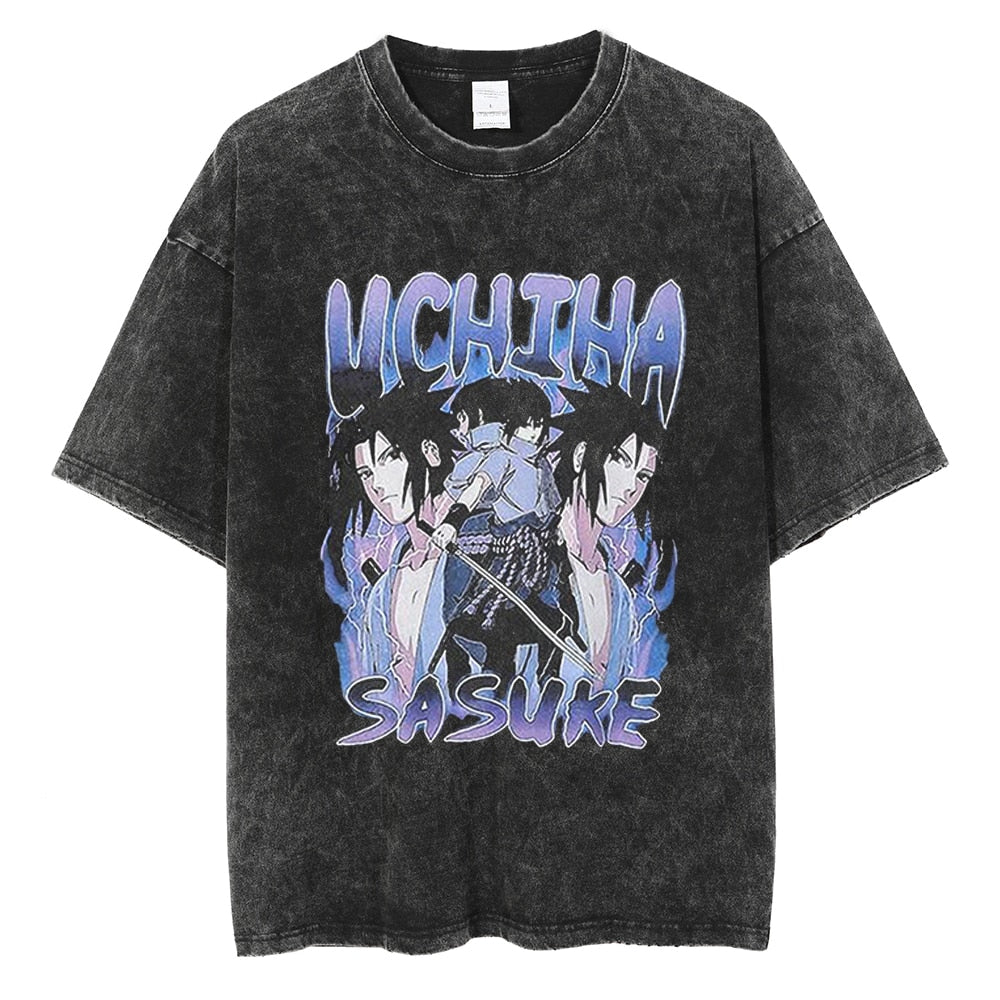 Nysekai "Sasuke" Vintage Oversized T Shirt
