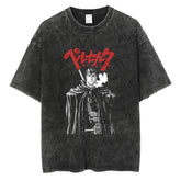 Nysekai "Black Swordsman" Vintage Oversized T Shirt