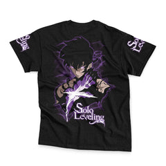 Shadow Monarch King Of Solo Leveling Streetwear T-Shirt