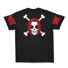 Shanks Dead Or Alive One Piece Streetwear T-Shirt