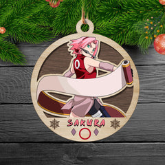 Naruto Sakura Ornament Anime Ornaments - Nysekai