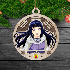 Naruto Hinata Hyuga Ornament Anime Ornaments - Nysekai