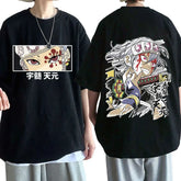 Tengen Uzui X Crazy - Demon Slayer Oversize T Shirt - Nysekai